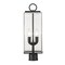 Z-Lite Sana 2 Light Outdoor Post Mount Fixture, Black And Seedy 592PHMR-BK - alternate 4
